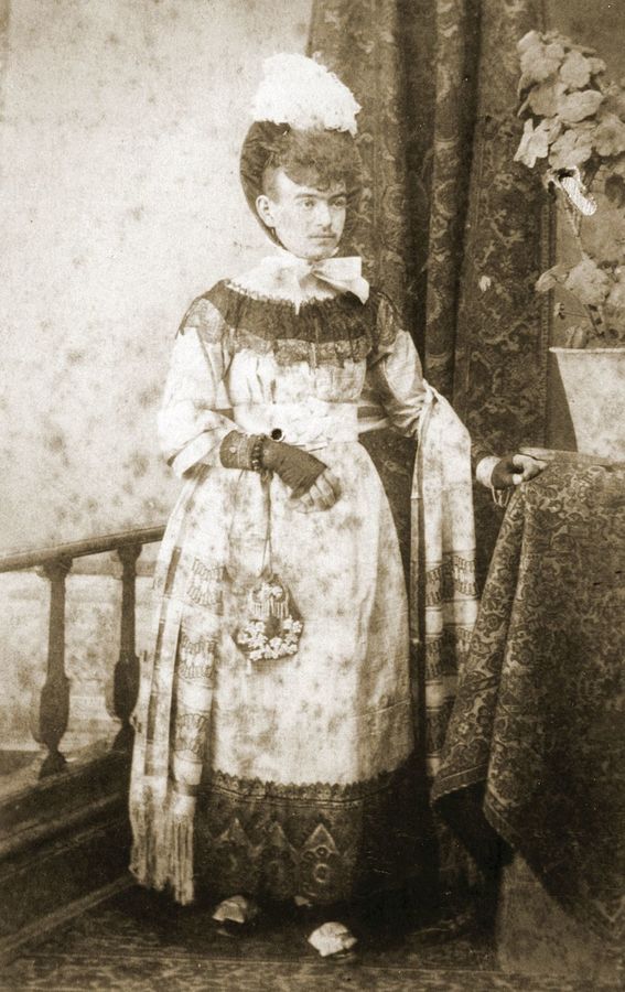 Hombre de Arrecife disfrazado de mujer en el siglo XIX