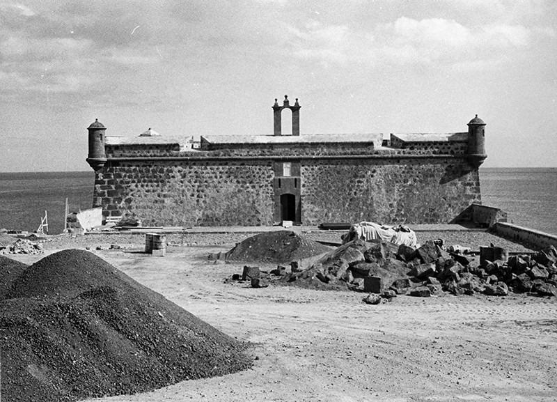 Obras de reforma del Castillo de San José-MIAC II