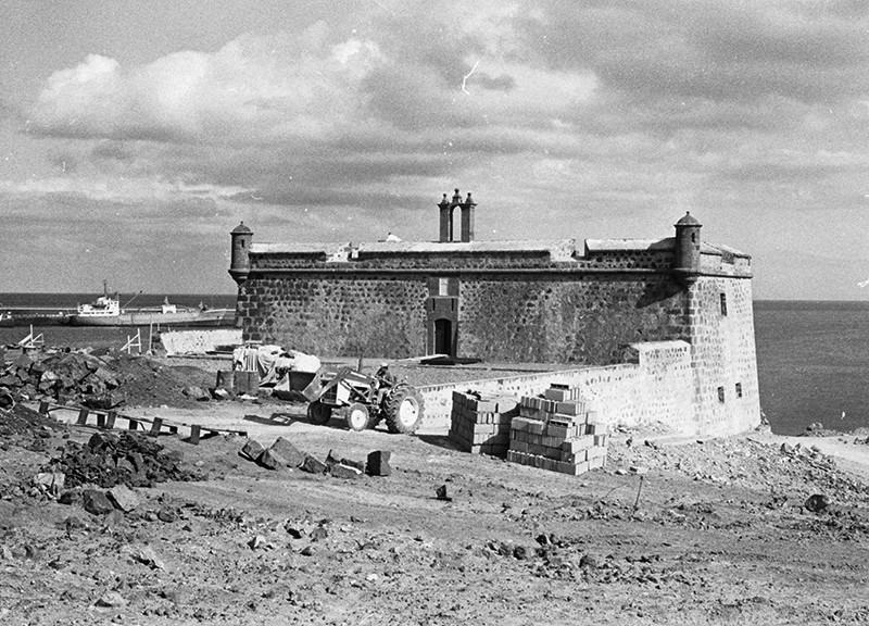 Obras de reforma del Castillo de San José-MIAC VII