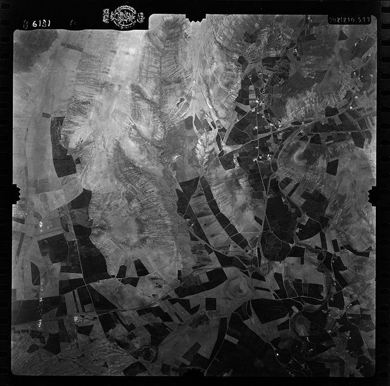 Fotografía aérea de Los Valles en 1955 IV