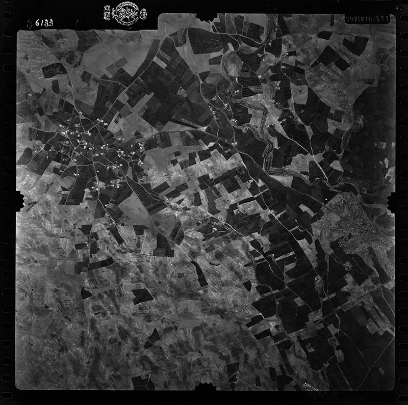 Fotografía aérea de El Mojón y Teseguite en 1955 II