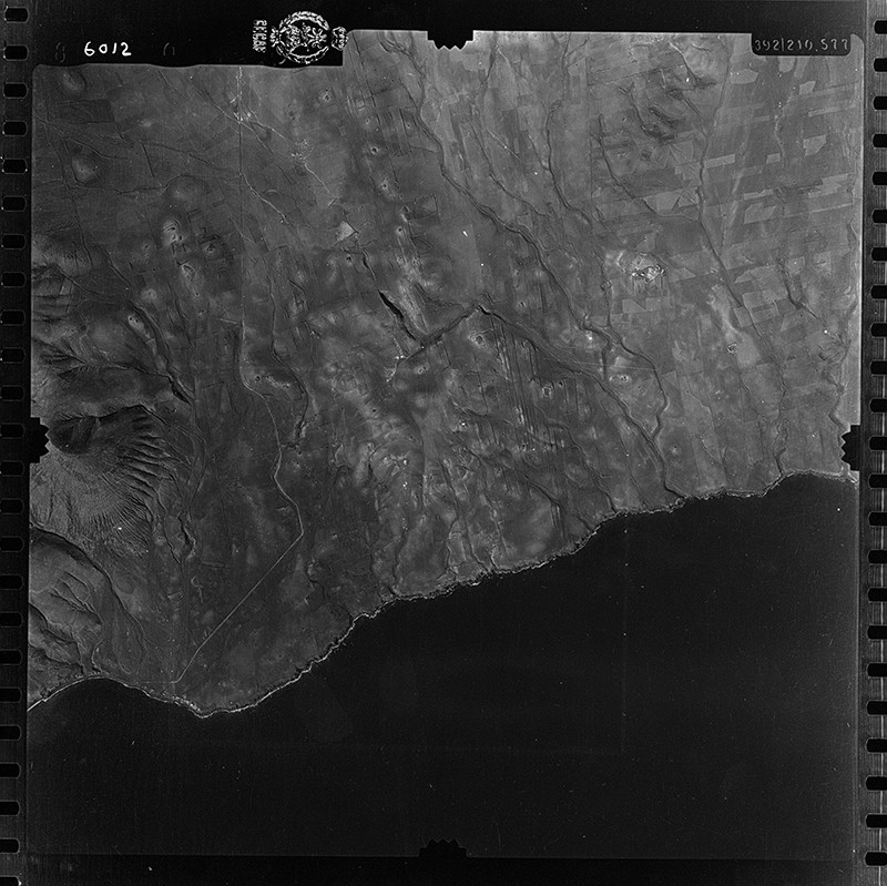 Fotografía aérea de la zona de Puerto Calero en 1954 II