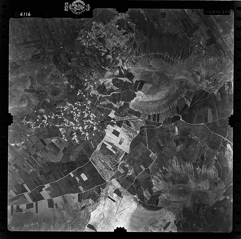 Fotografía aérea de Guatiza en 1955 IV