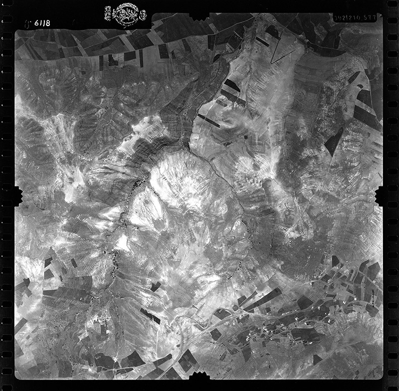 Fotografía aérea de Los Valles en 1955 II