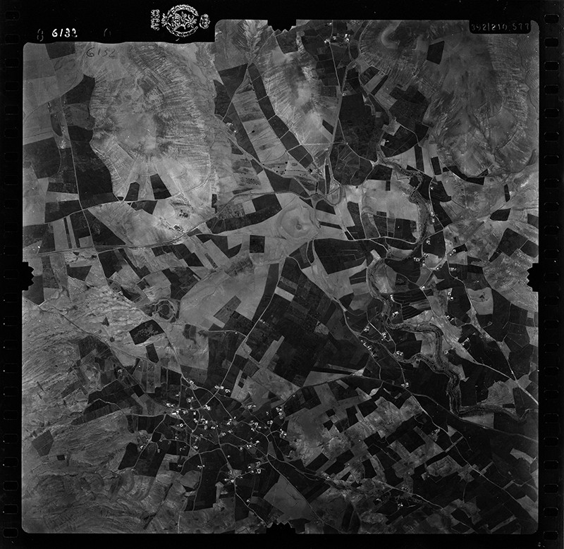 Fotografía aérea de El Mojón y Teseguite en 1955 I