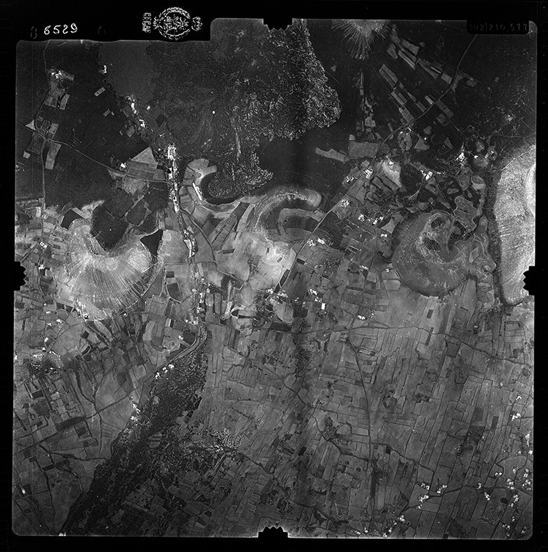 Fotografía aérea de Las Vegas de Tegoyo y Conil en 1956 II