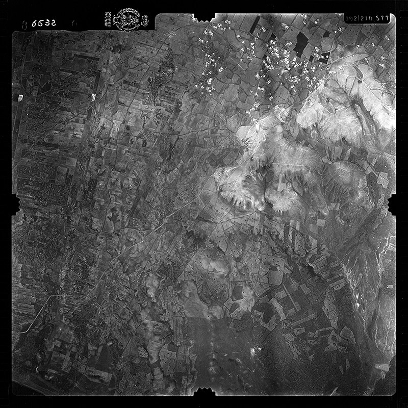 Fotografía aérea de Tías en 1956 II