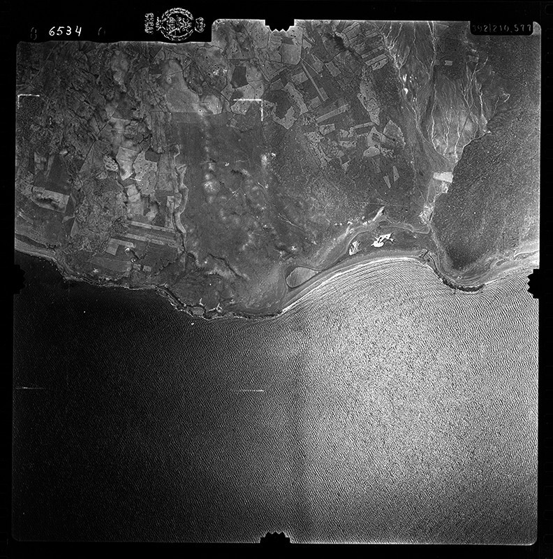 Fotografía aérea de Puerto del Carmen en 1956 II
