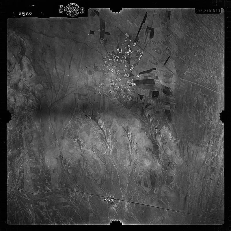 Fotografía aérea de Güime en 1956 II