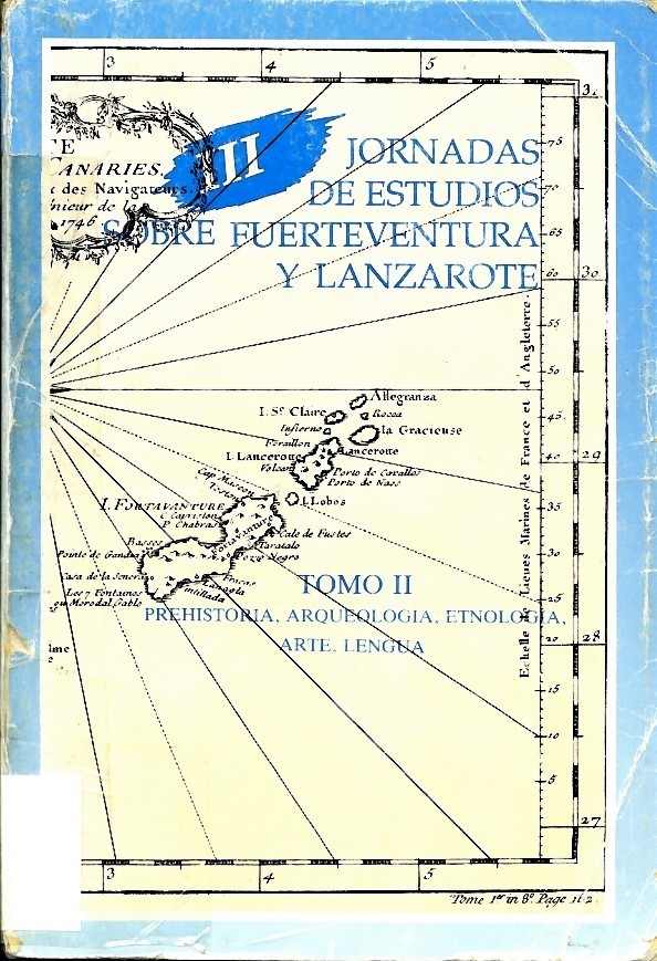 Comentario toponímico de Lanzarote a propósito de una antigua carta geográfica