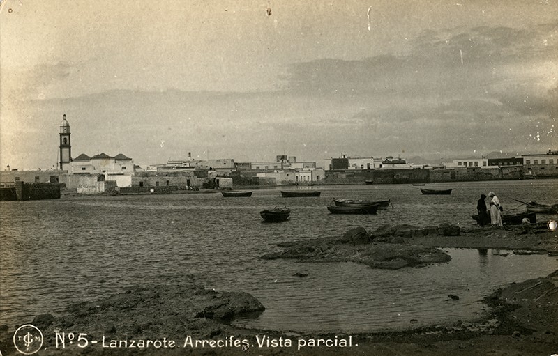Postal antigua de Arrecife II