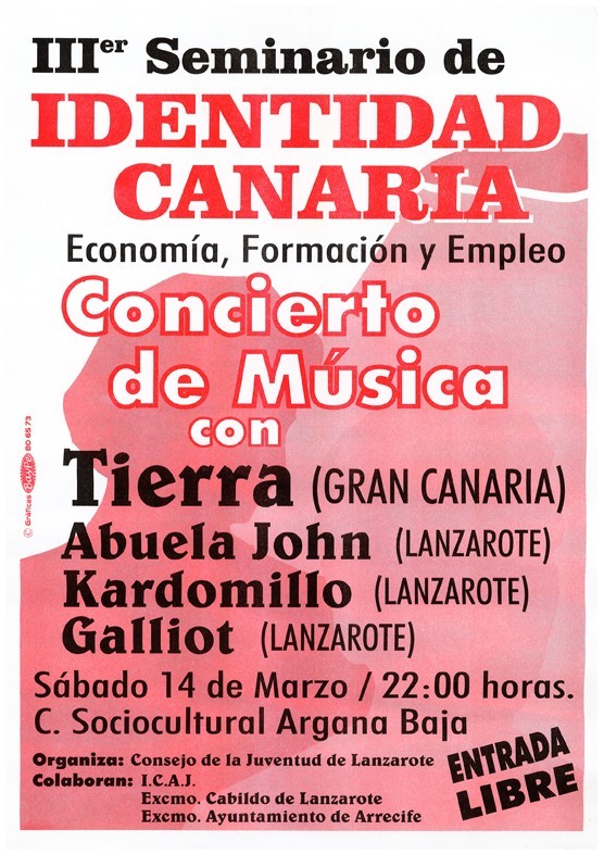 Cartel concierto "Kardomillo" I