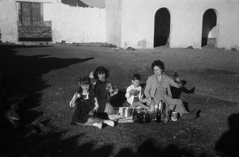 Familia en la ermita de Las Nieves VII