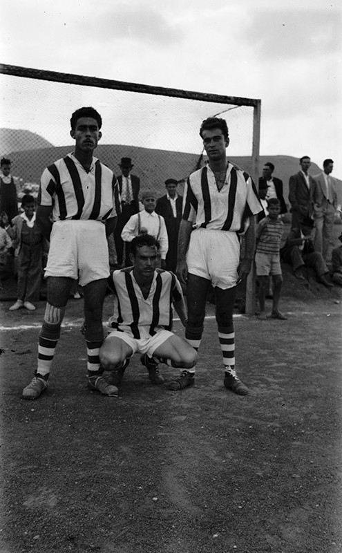 Futbolistas en Máguez