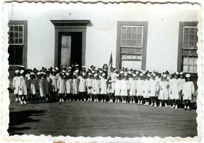 Curso 1952-53 de la escuela de doña Lola