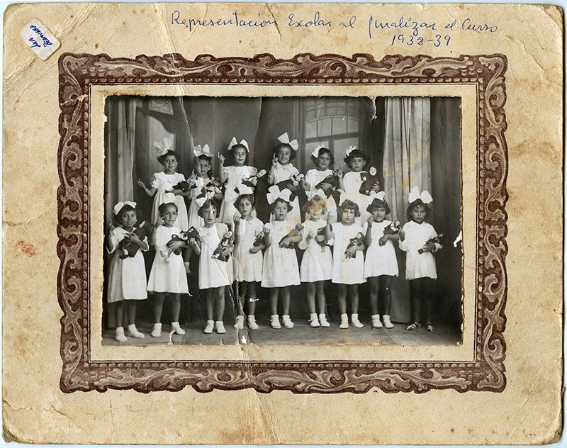 Representación escolar 1938-39