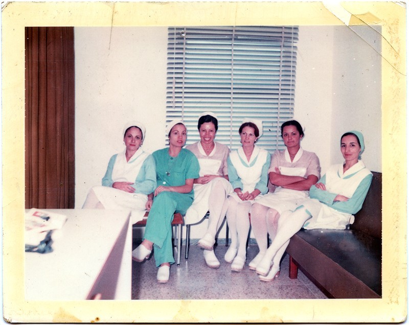 Enfermeras y auxiliares de la Casa del Mar