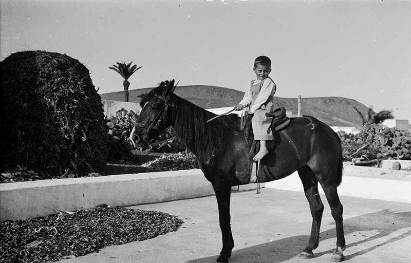 Niño en caballo II