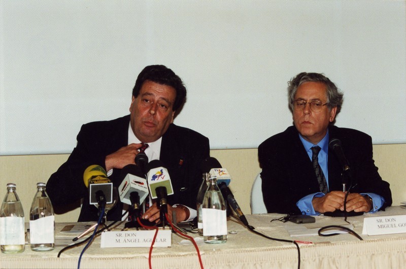 Enrique Pérez y Miguel Ángel Aguilar