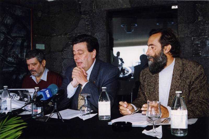 Enrique Pérez, Carmelo García Déniz e Ildefonso Aguilar