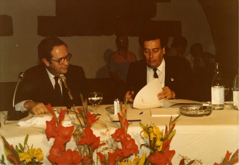 Jerónimo Saavedra y Enrique Pérez Parrilla