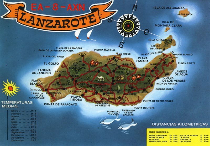Postal de Lanzarote