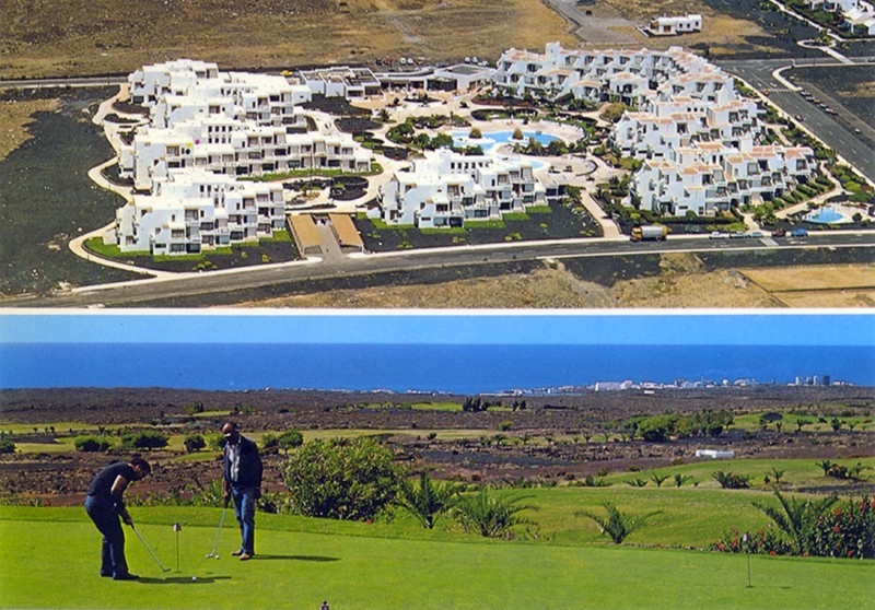Apartamentos y campo de golf