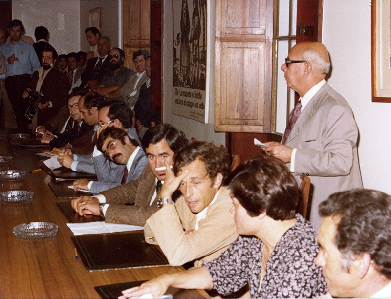 Constitución del Cabildo en 1979 X