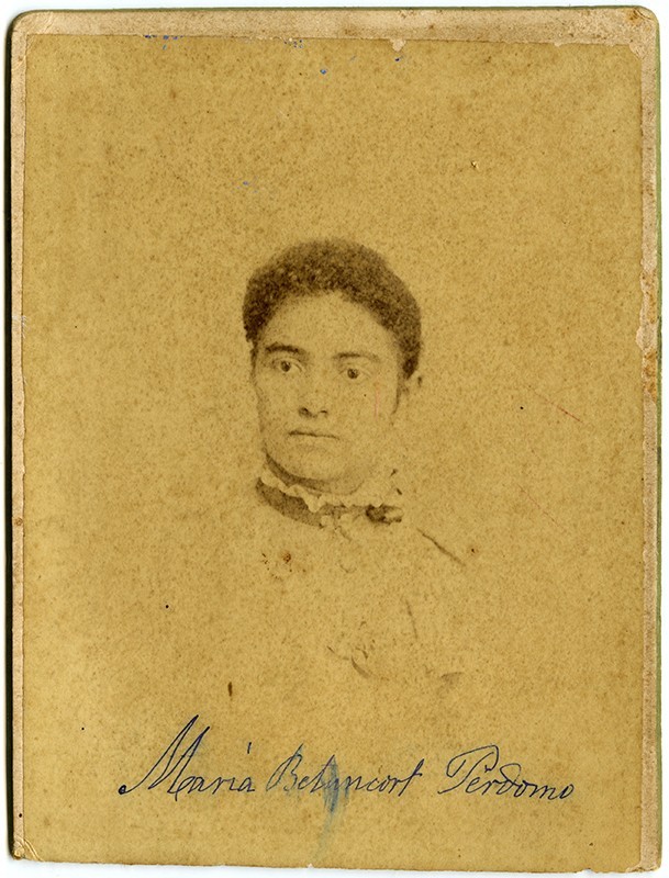 Retrato de María Betancort Perdomo