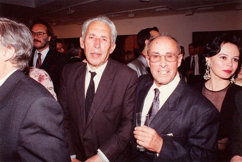 Leandro Perdomo y César Manrique