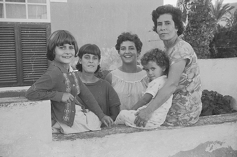 Eugenia González e hijas