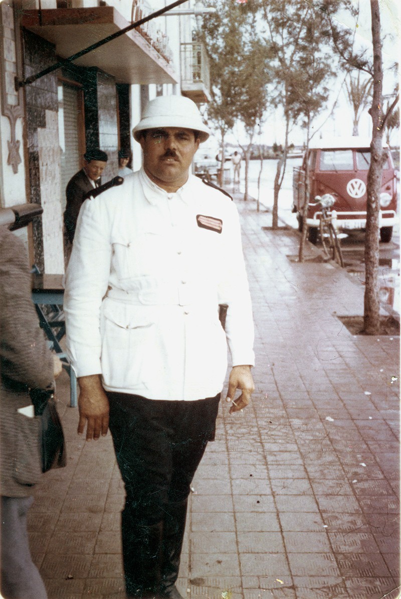 Retrato de Heraclio Niz como policía IV