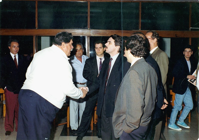 Heraclio Niz con José María Aznar