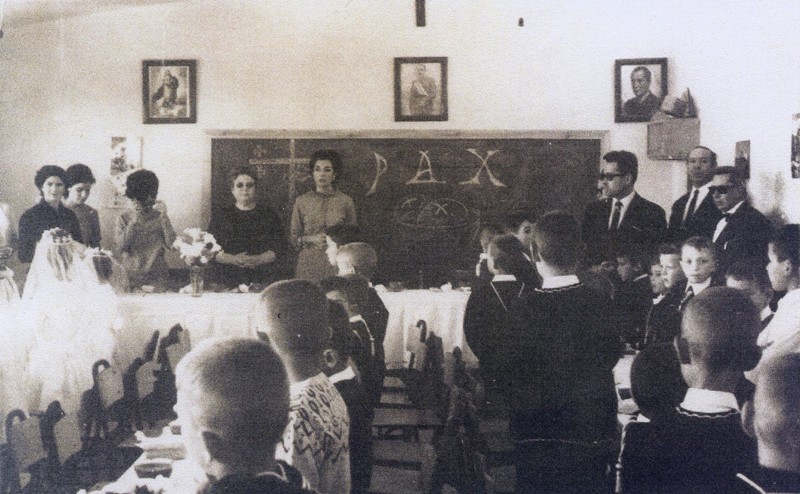 Agrupación escolar mixta de San Bartolomé 1966/1967