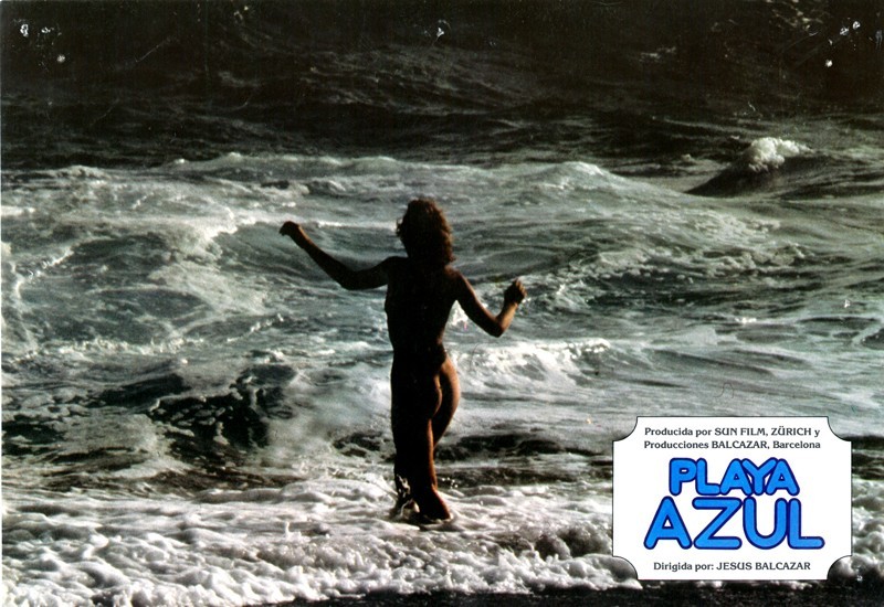 Fotocromo de la película Playa Azul VIII