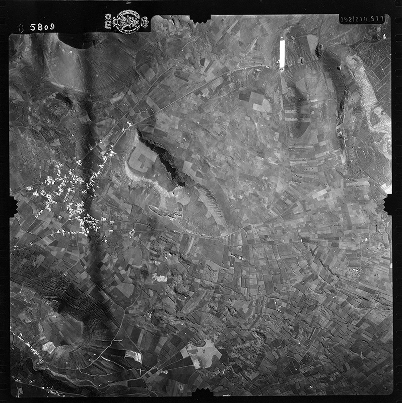 Fotografía aérea de Máguez en 1954 II