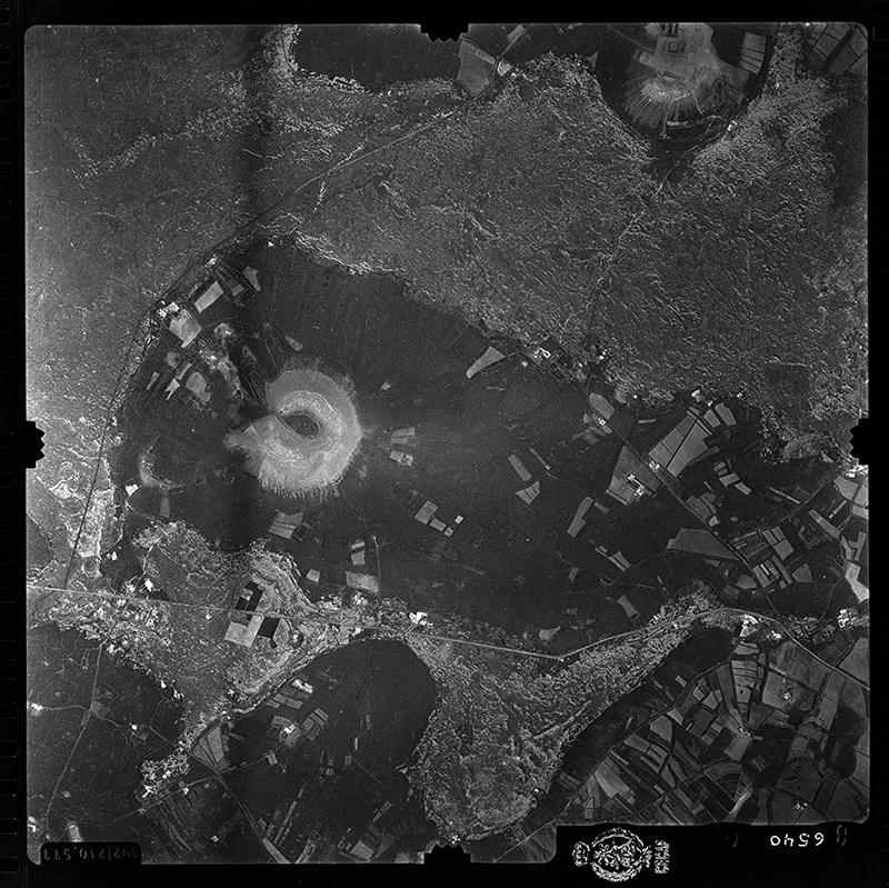 Fotografía aérea de Masdache en 1956