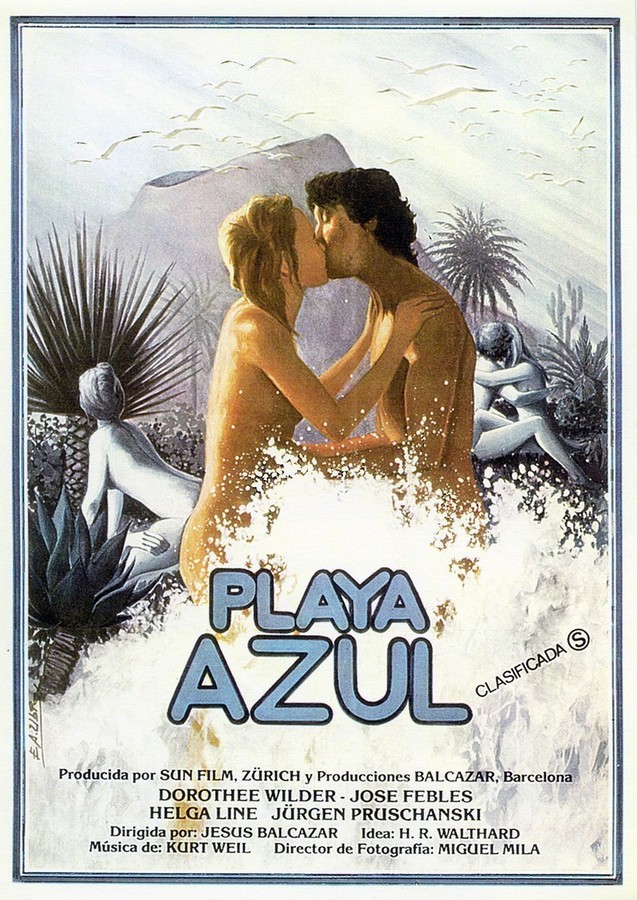 Cartel de Playa Azul