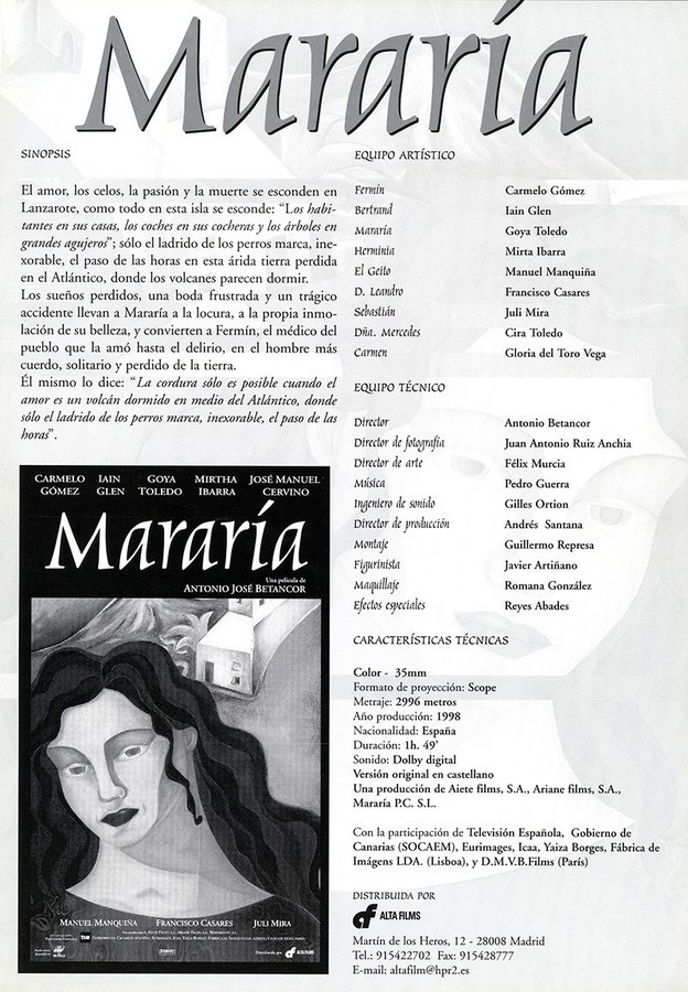 Guía publicitaria de Mararía II