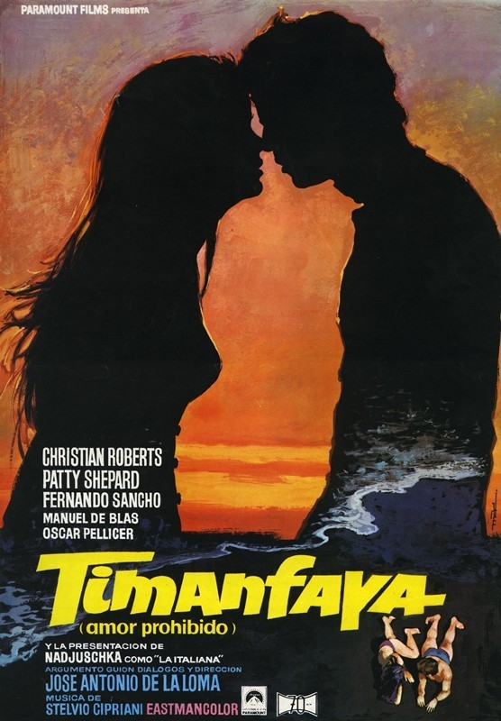 Guía publicitaria de la película Timanfaya I