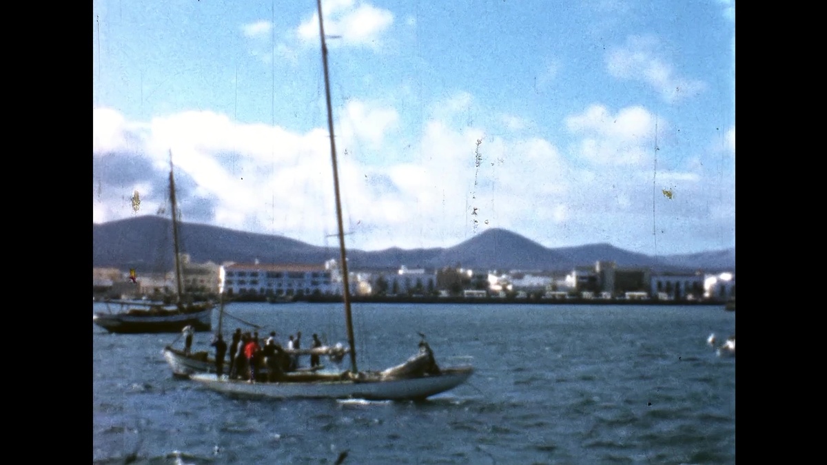 Navegando en Lanzarote (c. 1961)
