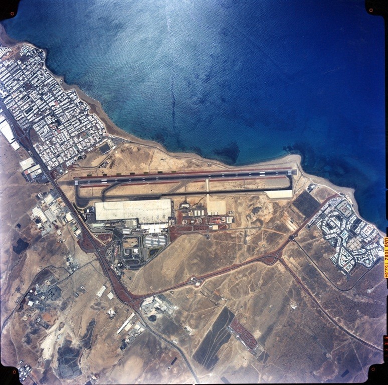 Imagen aérea del Aeropuerto de Lanzarote