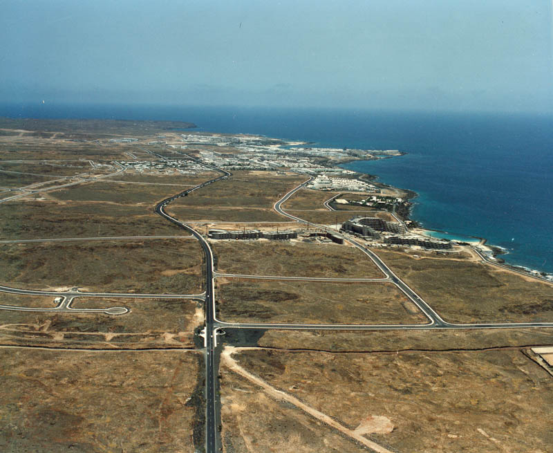 Imagen aérea de Costa Teguise (II)
