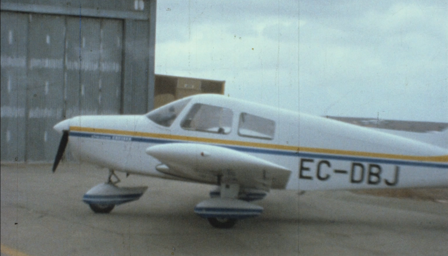 Vuelo en avioneta por Lanzarote (c. 1976)