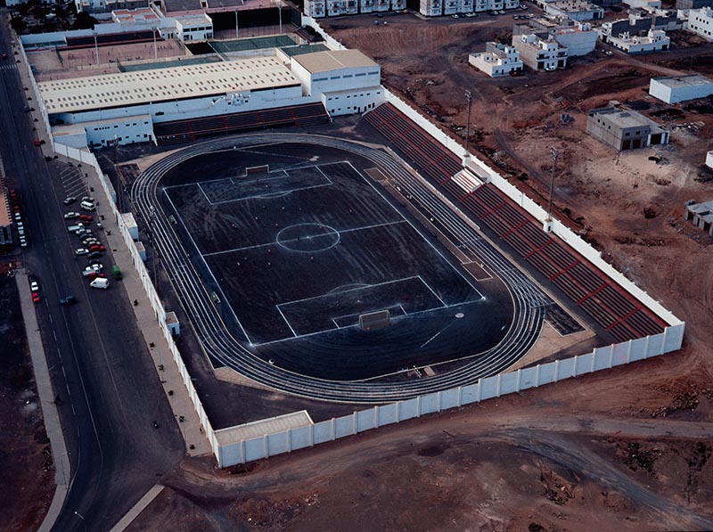 Vista aérea de la Ciudad Deportiva Lanzarote I