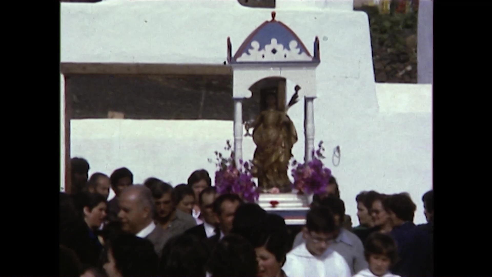 Procesión de Nuestra Señora de la Encarnación en Haría (c. 1979)