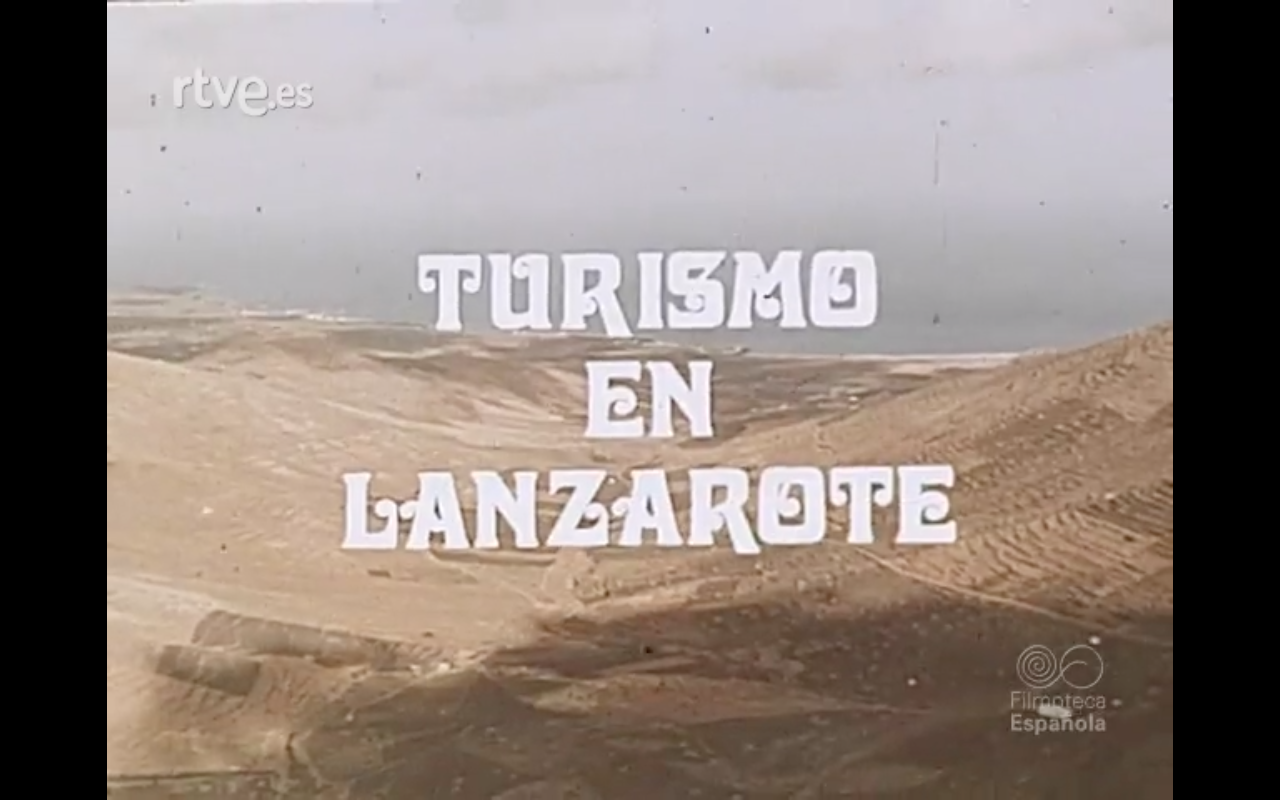 Turismo en Lanzarote (1976)