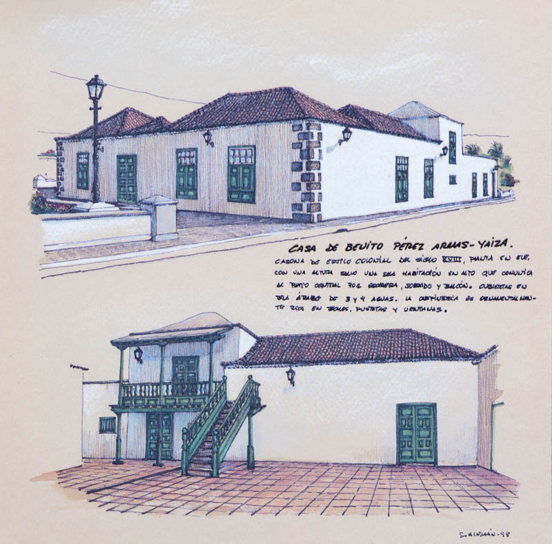 Casa de Benito Pérez Armas (Yaiza). Tesoros de la isla