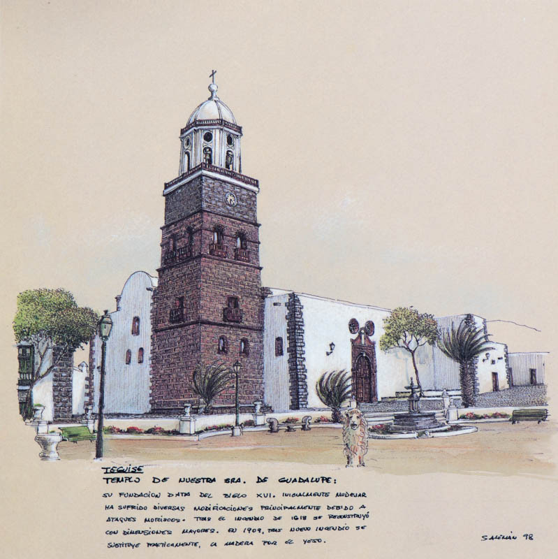 Templo de Nuestra Señora de Guadalupe (Teguise). Tesoros de la isla