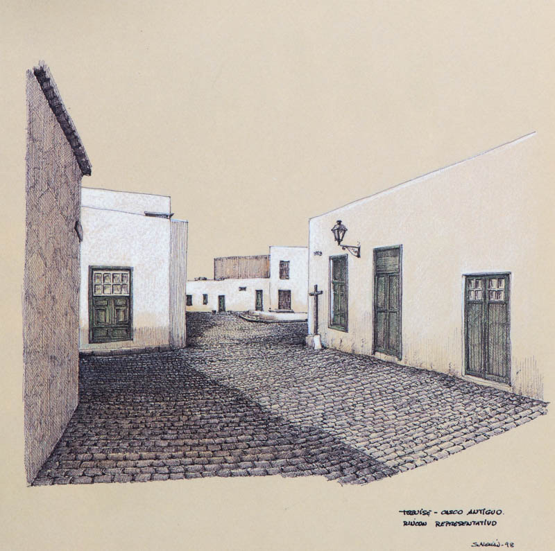 Casco antiguo. Rincón representativo (Teguise). Tesoros de la isla